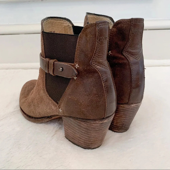Rag & Bone Durham Chelsea Boots Suede Brown - Picture 4 of 8